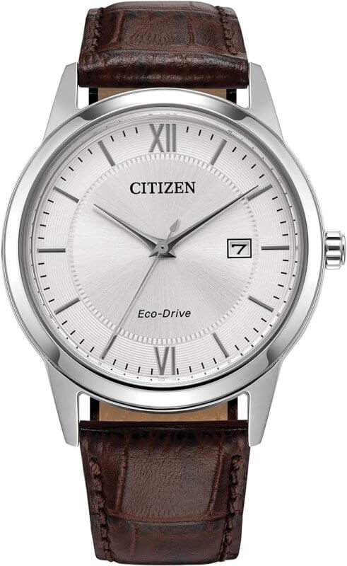 Citizen Men's Classic Eco-Drive Leather Strap Watch