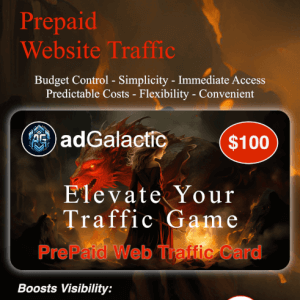 Elevate Your Traffic Game Backing