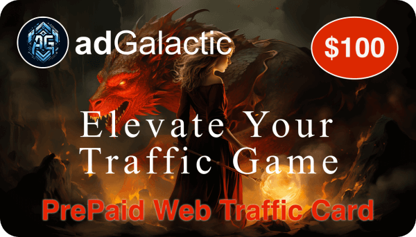 Elevate Your Traffic Game Prepaid Card