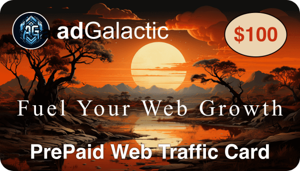 Fuel Your Web Growth Prepaid Card