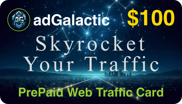 Skyrocket Your Traffic Prepaid Card