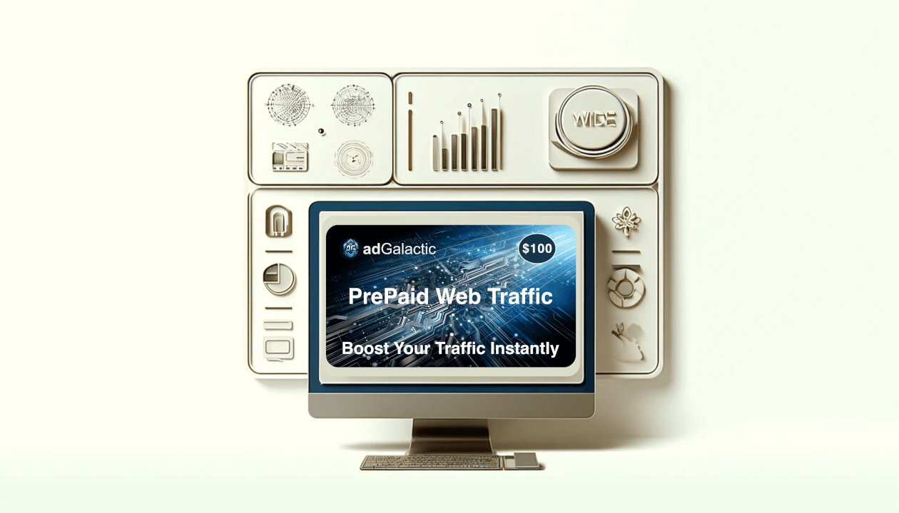 Drive Visitors to Your Website with AdGalactic's Programmatic Advertising Service and Prepaid Web Traffic Cards