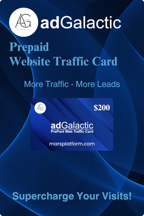 More Traffic - More Leads $200 Card