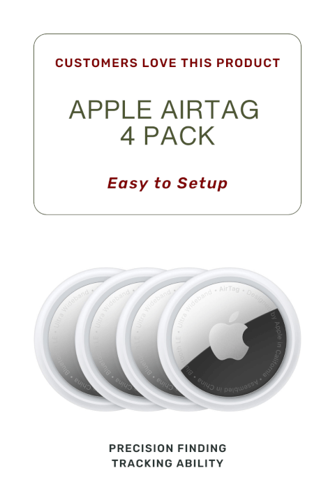 Apple AirTag 4 pack