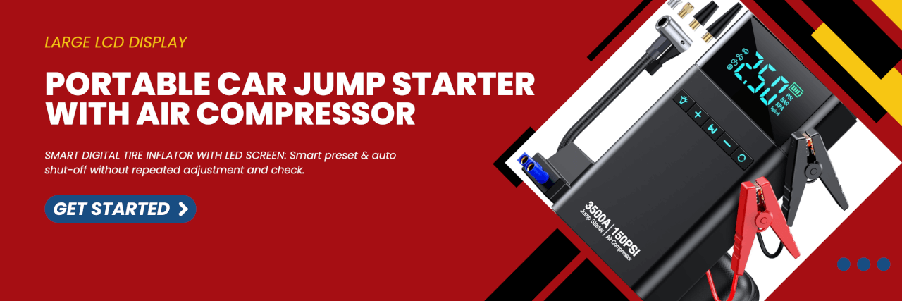 Portable Car Jump Starter